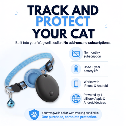 WagWells Tracking Collar